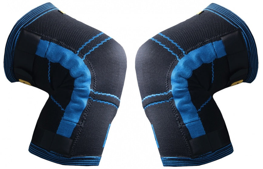 Pflexx Kniebandkomprimierung unisex blau pro Satz von Größe xs