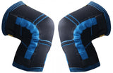 Pflexx Kniebandkomprimierung unisex blau pro Satz von Größe xs