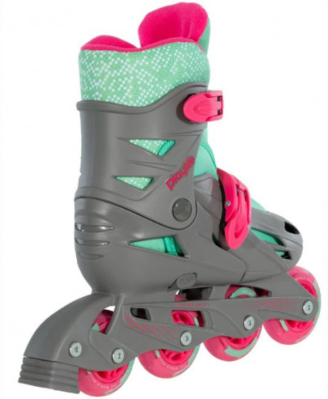 Playlife Inline Skates Riddler Hardboot 82A Grau Größe 27-30