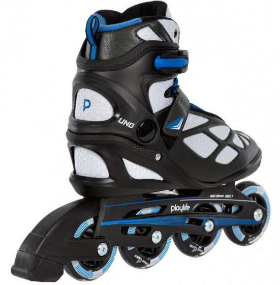 Playlife Inline Skates Black 80 Softboot 82A Schwarz Größe 42
