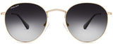 Polar Sonnenbrille Michigan Unisex Polarisierte Katze. 2 Gold Schwarz