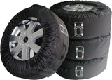 Proplus Profi -Reifenabdeckungen Set Ø68 cm 214 cm 240 mm Schwarz