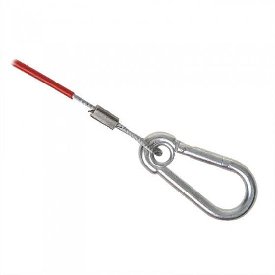 Prophlus Breekk Kabel zum Ausführen von Bremsen 100 cm rot mit Gabeln