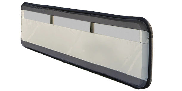 Prophlus Windschutzscheibe aufblasbar 480 x 140 cm hellgrau schwarz