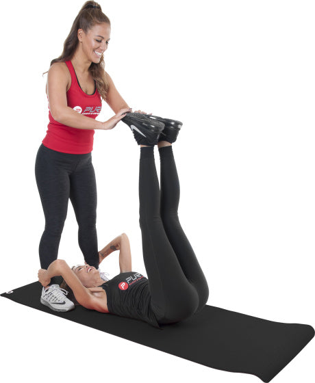 Pure2improve Fitnessmat 173 x 61 cm tpe schwarz