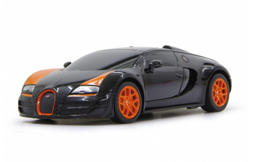 Rastar RC Bugatti Grand Sport Vitesse 27 MHz 1:24 Schwarz