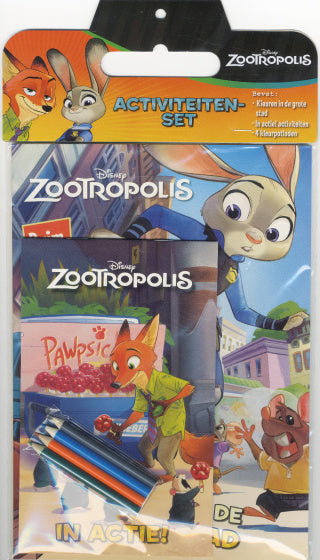 REBO -Produktionen Zootropolis Aktivitätsbuch neu