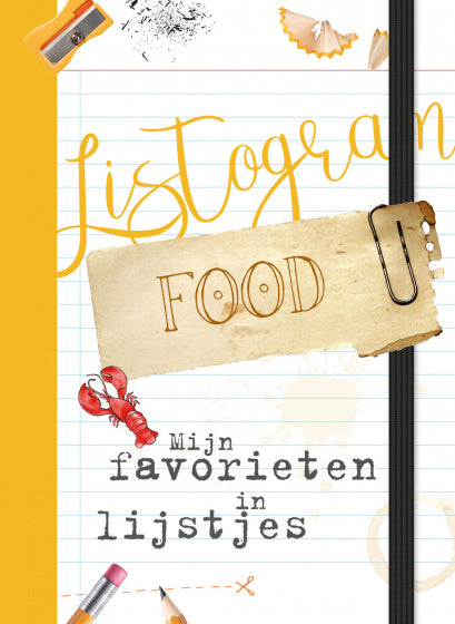 REBO Productions Listogramm Food Notebook
