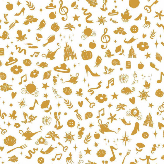 Mitbewohner Tapetenschale und Stickikonen 503 cm Vinyl Gold
