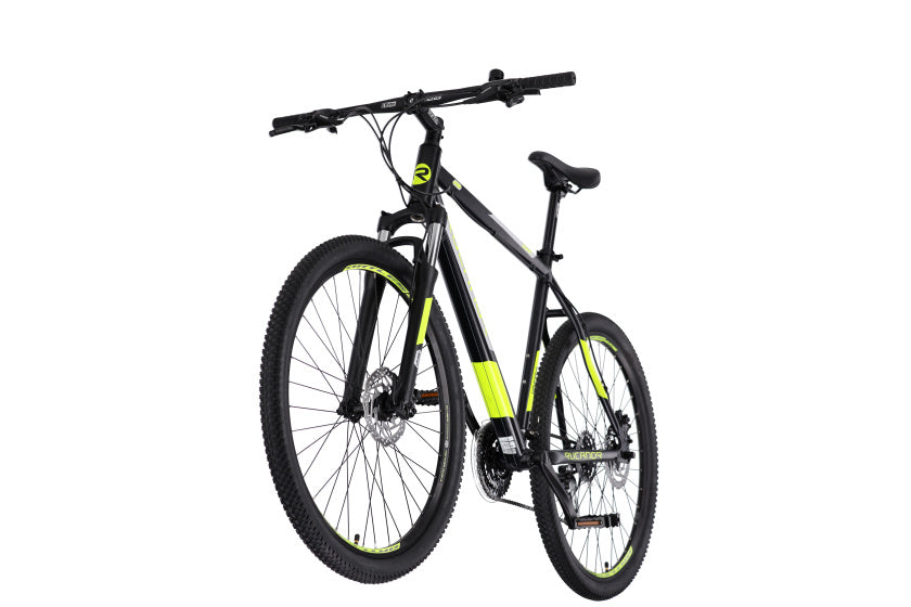 Rucanor Lux 27,5 Zoll 46 cm Männer 24 V Hydraulikscheibenbremse Schwarzgelb