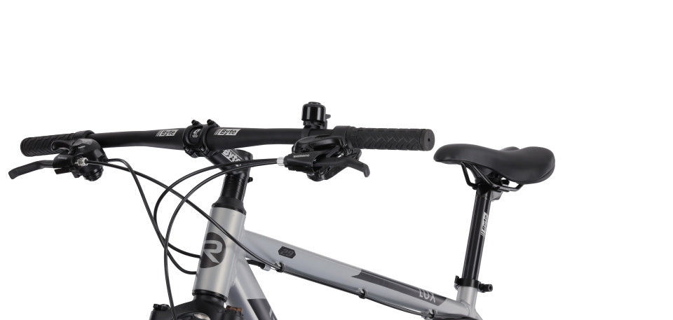 Rucanor Lux 29 Zoll 48 cm Männer 21V mechanische Scheibenbremse Silber Schwarz