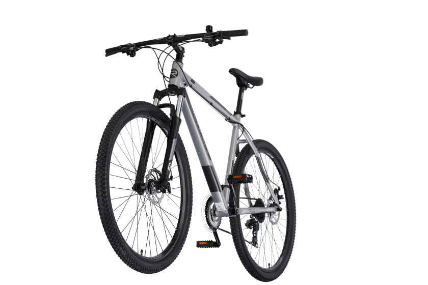 Rucanor Lux 29 Zoll 48 cm Männer 21V mechanische Scheibenbremse Silber Schwarz