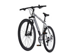 Rucanor Lux 29 Zoll 48 cm Männer 21V mechanische Scheibenbremse Silber Schwarz