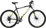 Rucanor Lux 29 Zoll 48 cm Männer 21V Mechanische Scheibenbremse Schwarzgelb