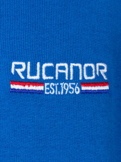 Rucanor Sky Sweatvest mit Kapuze ohne Gesprush blau Größe s
