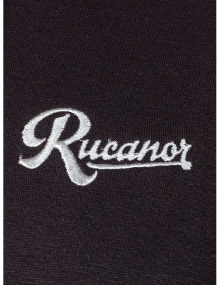 Rucanor Sky Sweatvest Hoodie Männer Schwarze Größe s