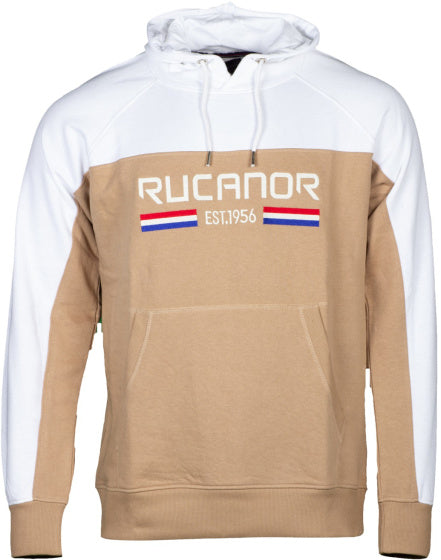 Rucanor Trevor Pullover Hoodie Männer mit Beige Größe xxl