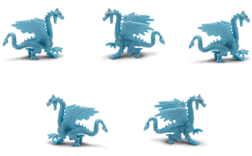 Safari Ice Dragon Toy Figuren Junior hellblau 192 Stücke