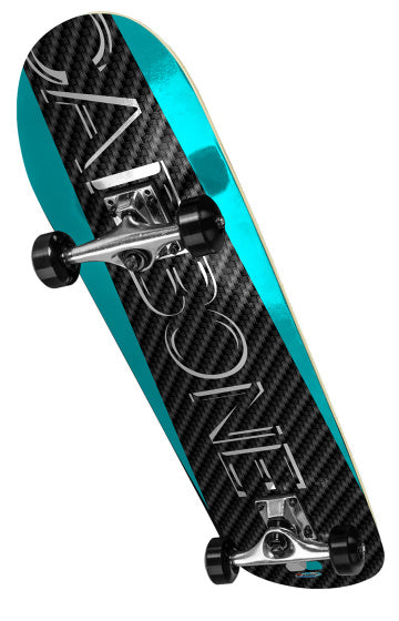 Skids Control Skids Control Skateboard Carbone Schwarzblau Weiß