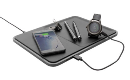 Schweizer Peak -Ladegerät Wireless 28 cm ABS Polyurethan Schwarz