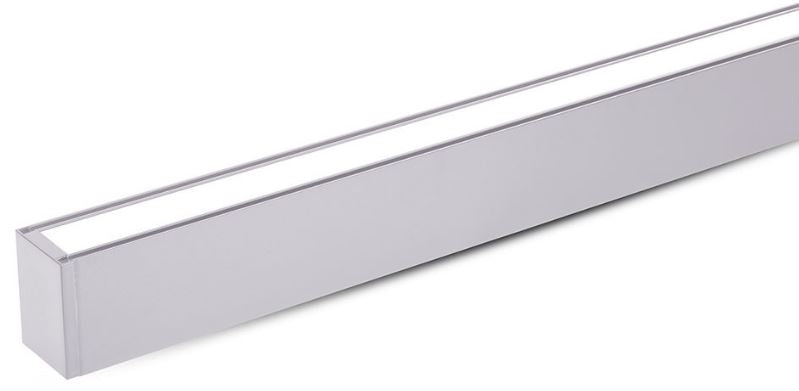 V-TAC Hanging Lamp VT-7-60 LED 120 cm Aluminium 60W 4000k Silber