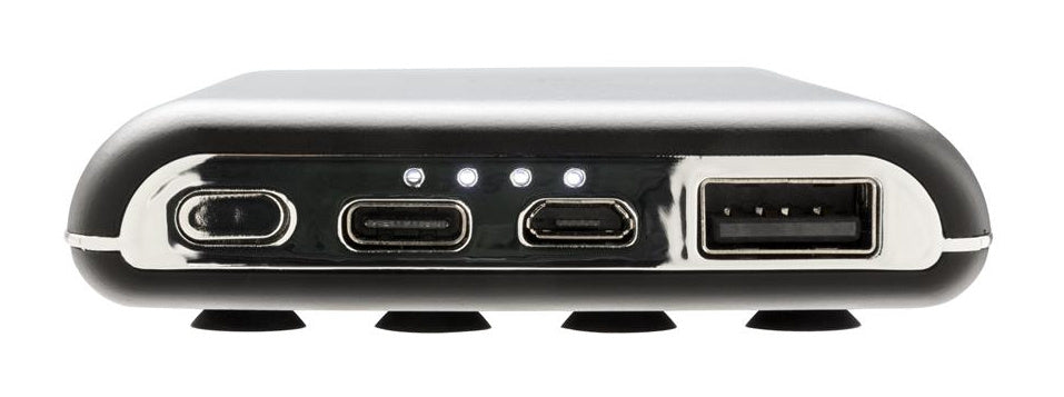 XD -Kollektion Powerbank leuchten 8000 mAh 14 x 7 cm schwarz