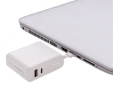 XD Collection Powerbank mit drahtlosen Ladegerät 7,2 cm weiß